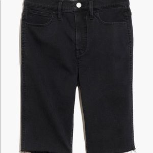 Madewell Roadtripper Biker Shorts, Lunar Wash